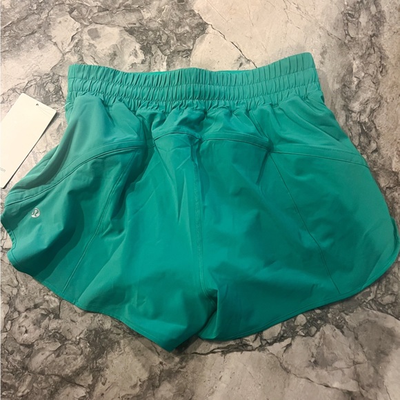 Track That HR Short Lined Kelly Green Size 10 - Picture 3 of 4